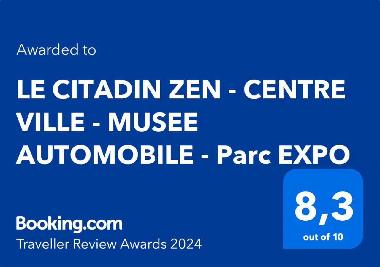 Le Citadin - Centre Ville - Musee Automobile - Parc Expo Mülhausen Exterior foto